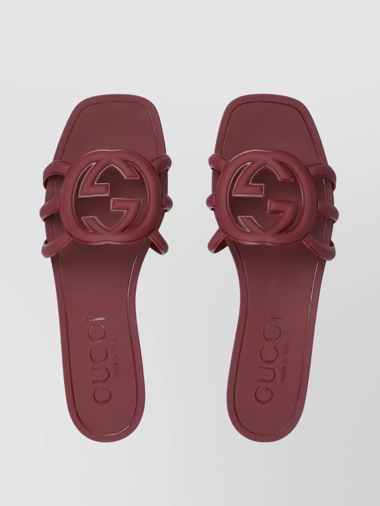 Gucci G Interlocking Slide Sandal