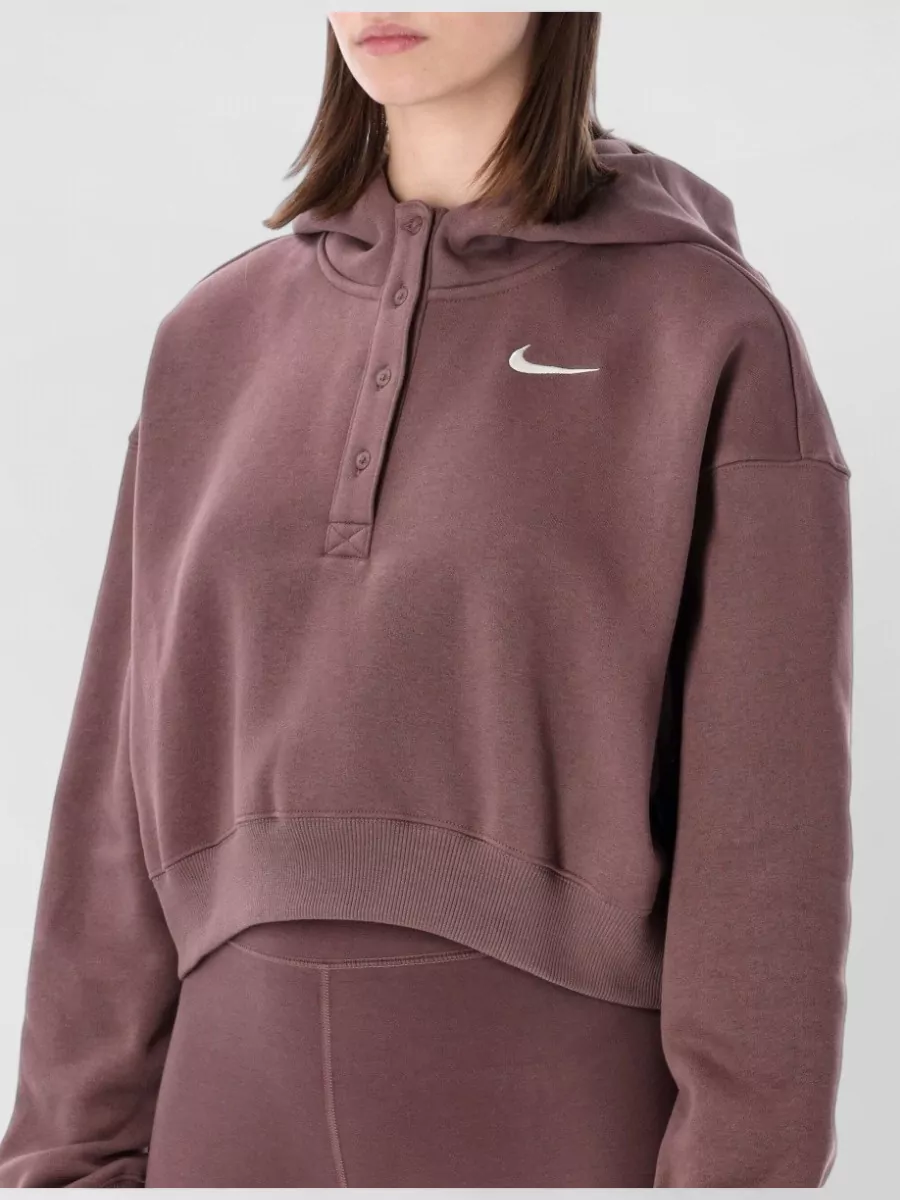 Nike Oversized Cropped Hoodie