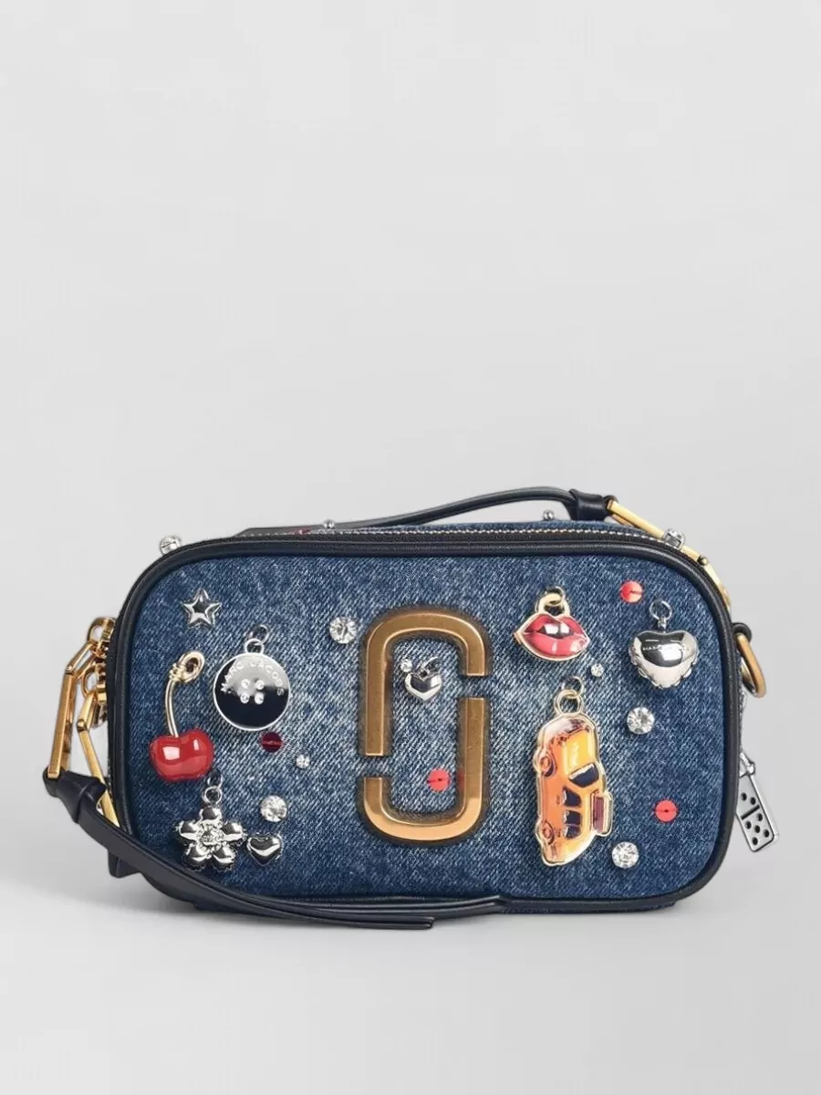 Marc Jacobs Denim Charm Shoulder Bag