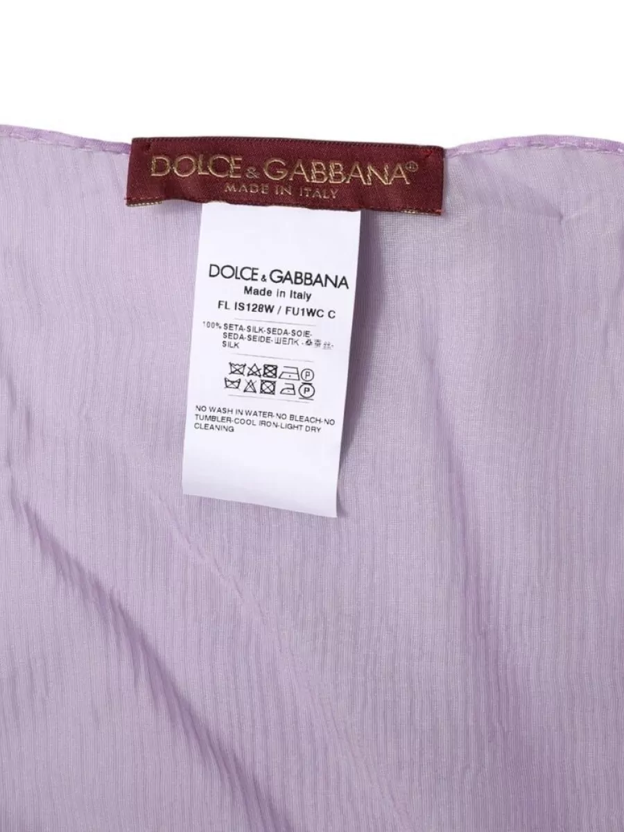 Dolce&Gabbana Silk Rectangle Scarf