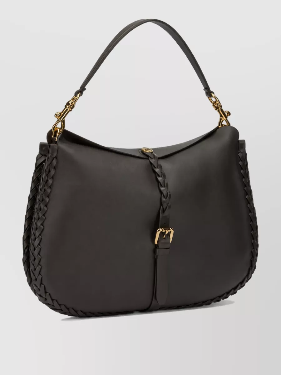 Etro Large Leather Tote Bag