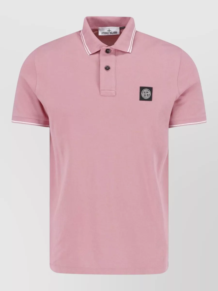 Stone Island Short-Sleeve Polo Shirt
