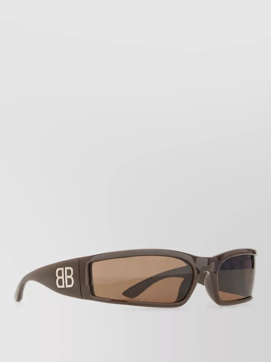 Balenciaga Sunset Rectangle Sunglasses