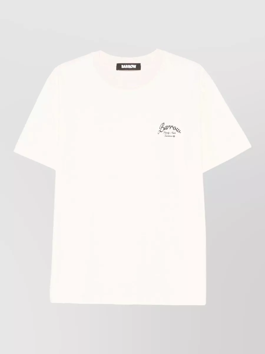 Barrow Cotton Logo Print T-Shirt