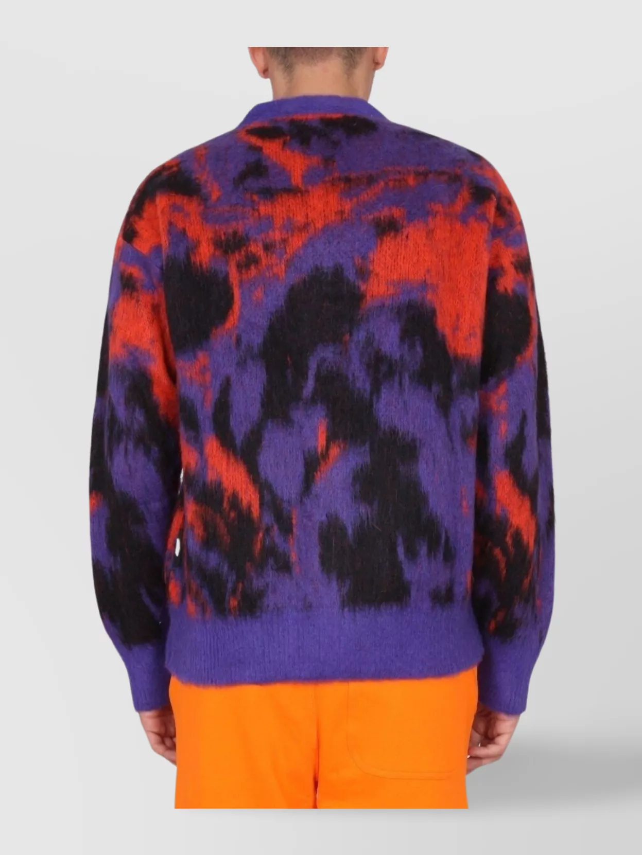 Msgm Cardigan In Misto Lana