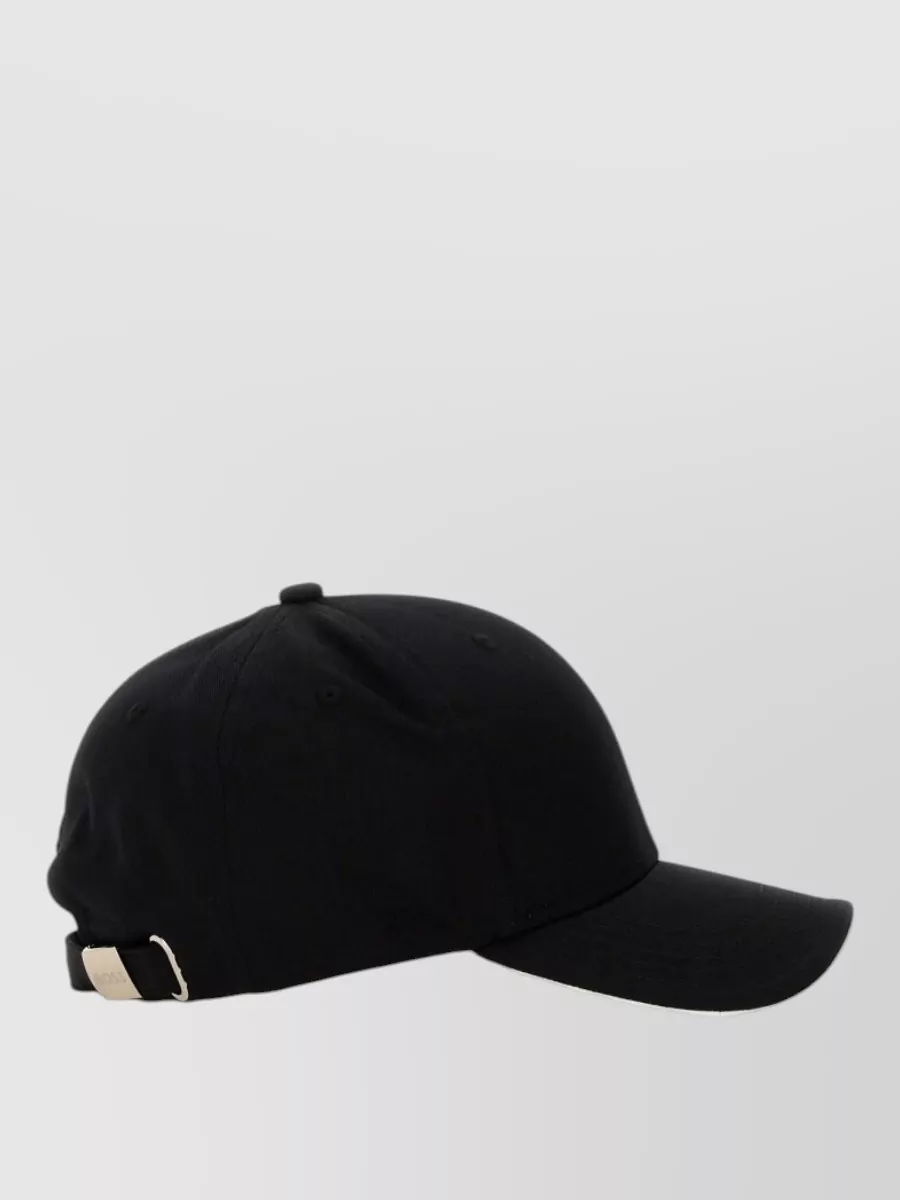 Boss Baseball Cap Logo Detail Curved Brim