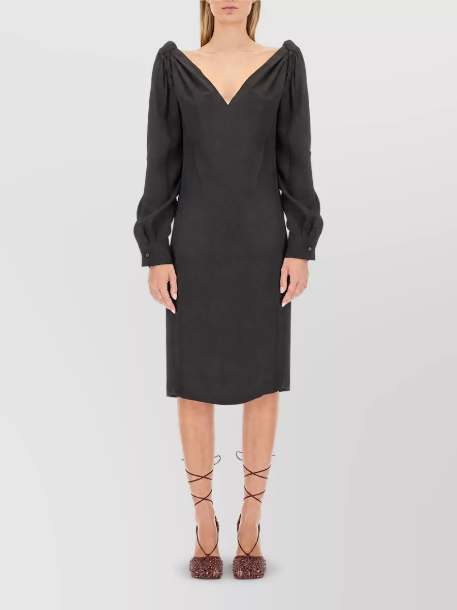 Bottega Veneta Viscose Midi Dress