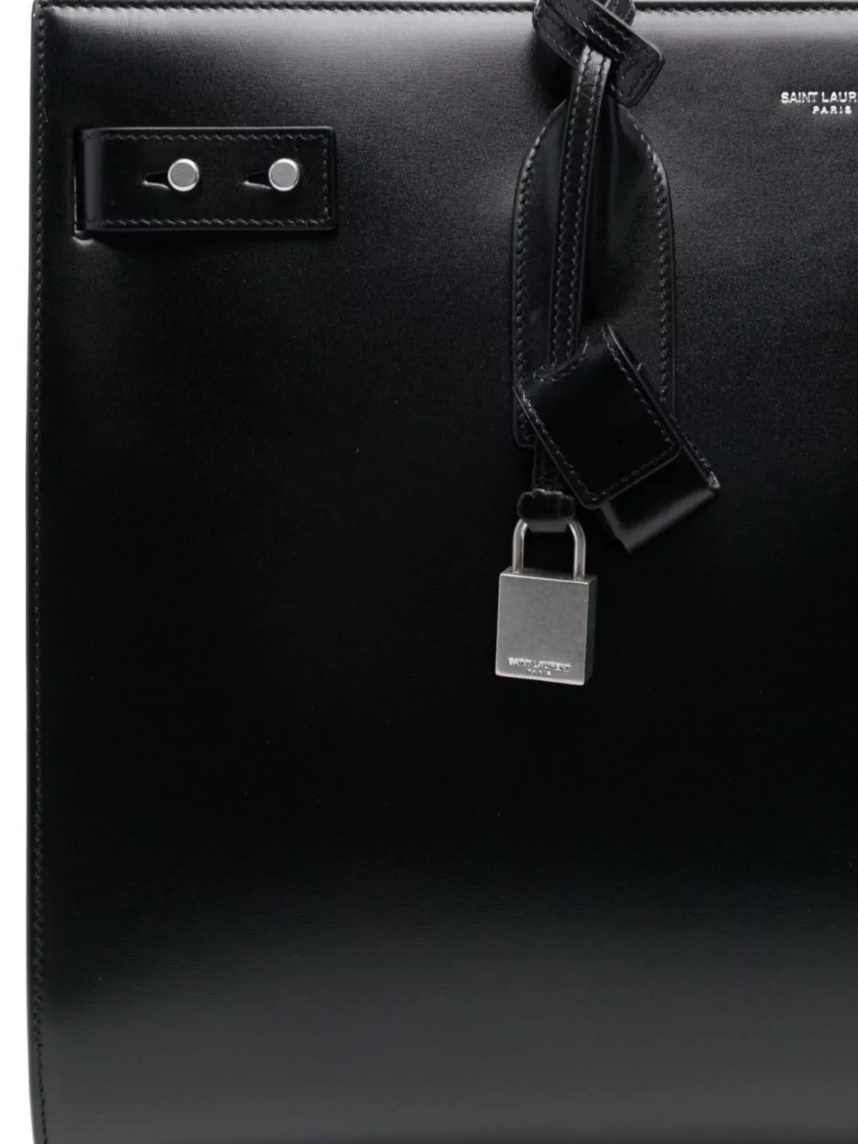 Saint Laurent Thin Leather Tote Bag