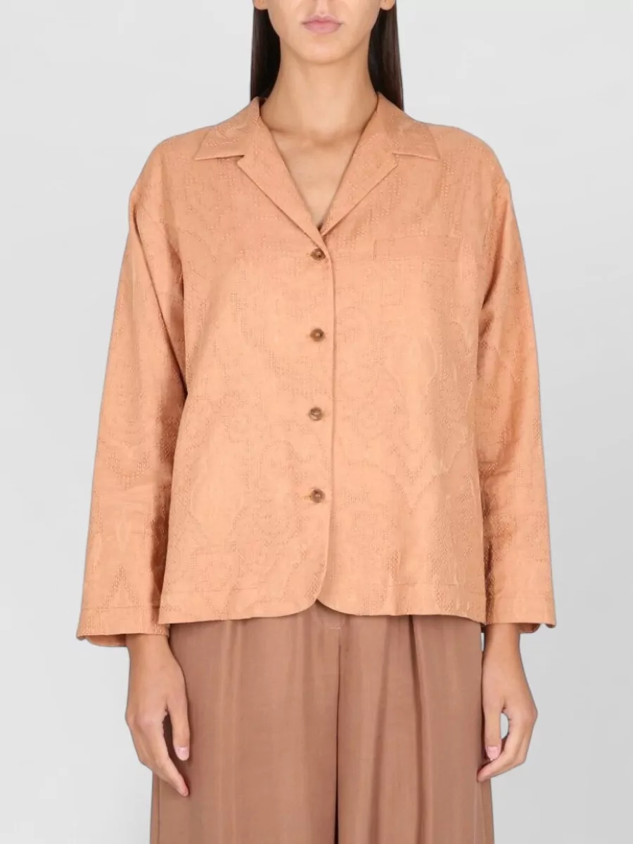 Alysi Notched-Lapel Fitted Jacket