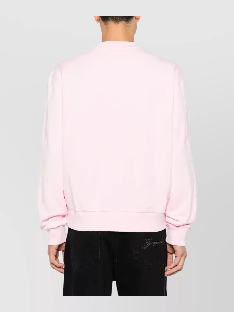 Givenchy Cotton Ribbed Crew Neck Sweatshirt