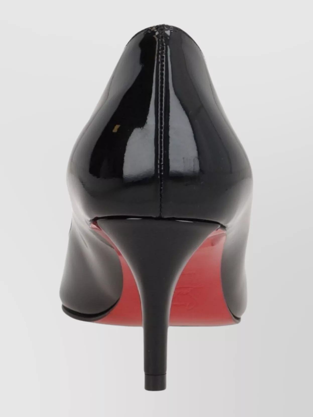 Christian Louboutin Glossy Pointed Toe High Heel Pumps