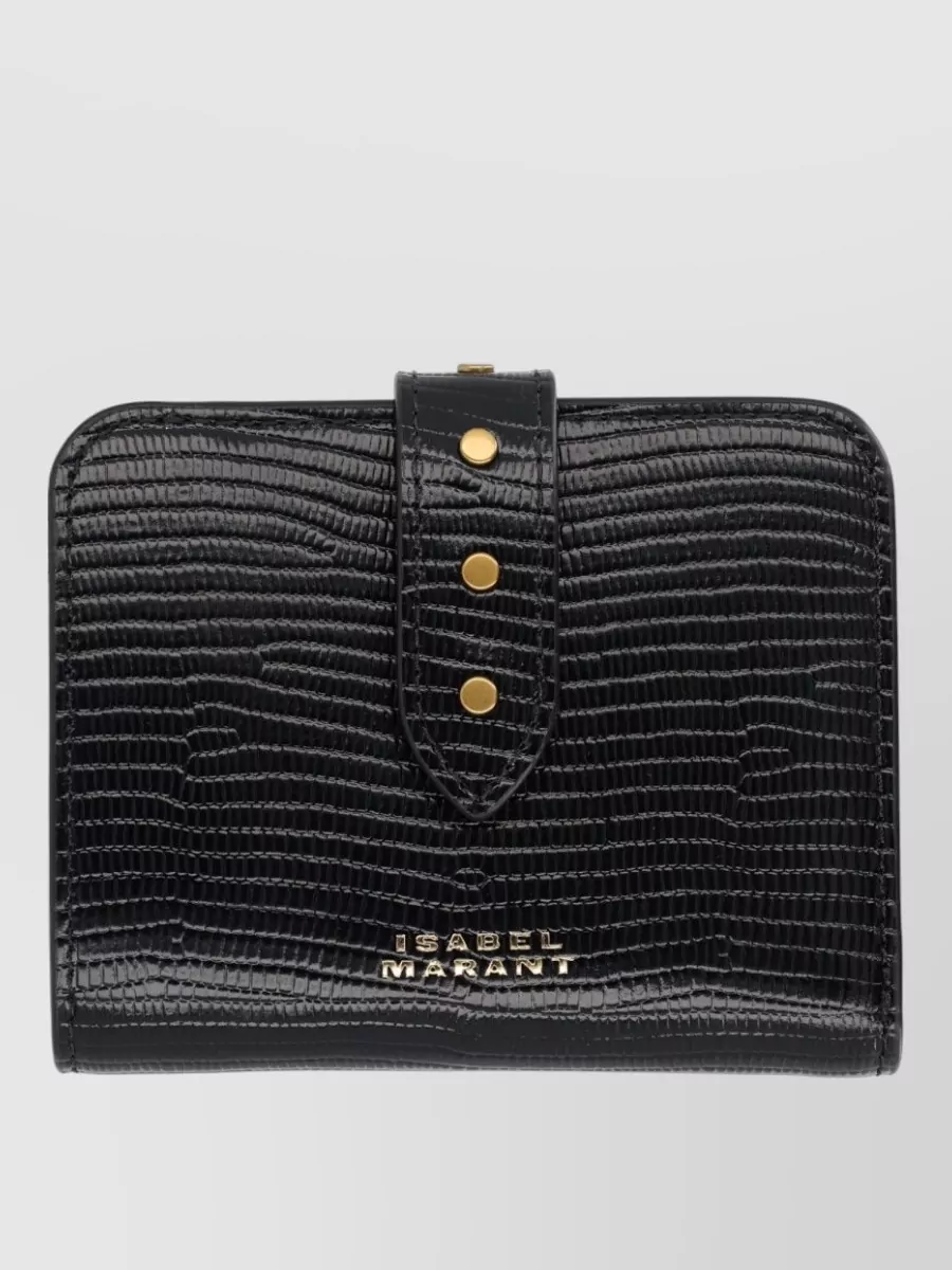 Isabel Marant Textured Purse And Coordinating Cardholder Set