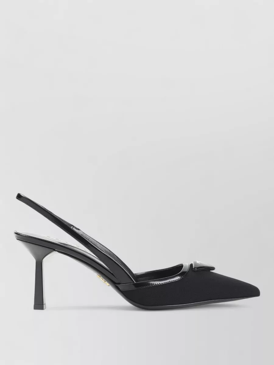 Prada mesh slingback pumps