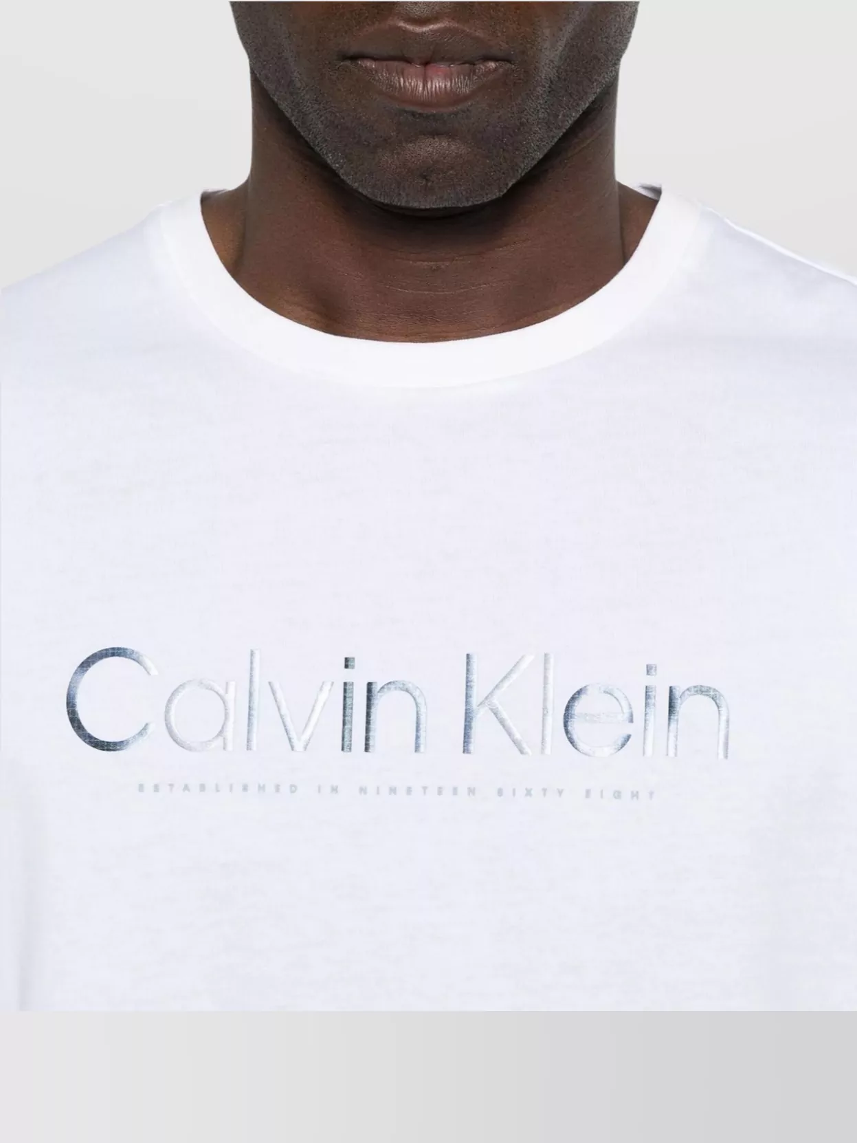 Calvin Klein Satin Bonded Logo T-Shirt