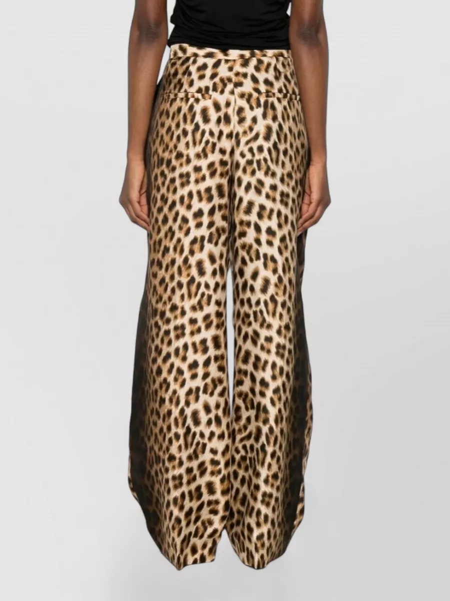Sportmax Silk Wide-Leg Trousers