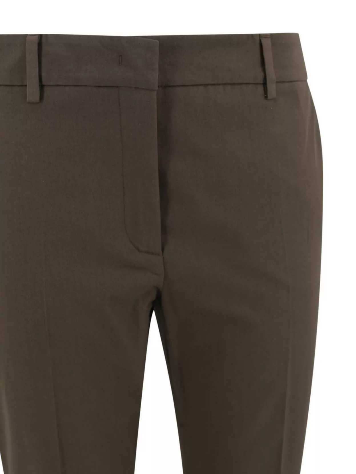 Weekend Max Mara High-Waisted Slim Fit Gabardine Pants