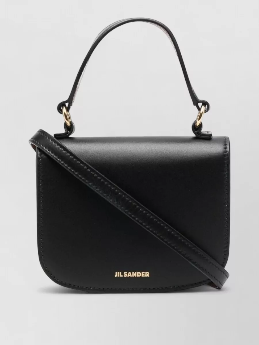 Jil Sander na leather crossbody bag