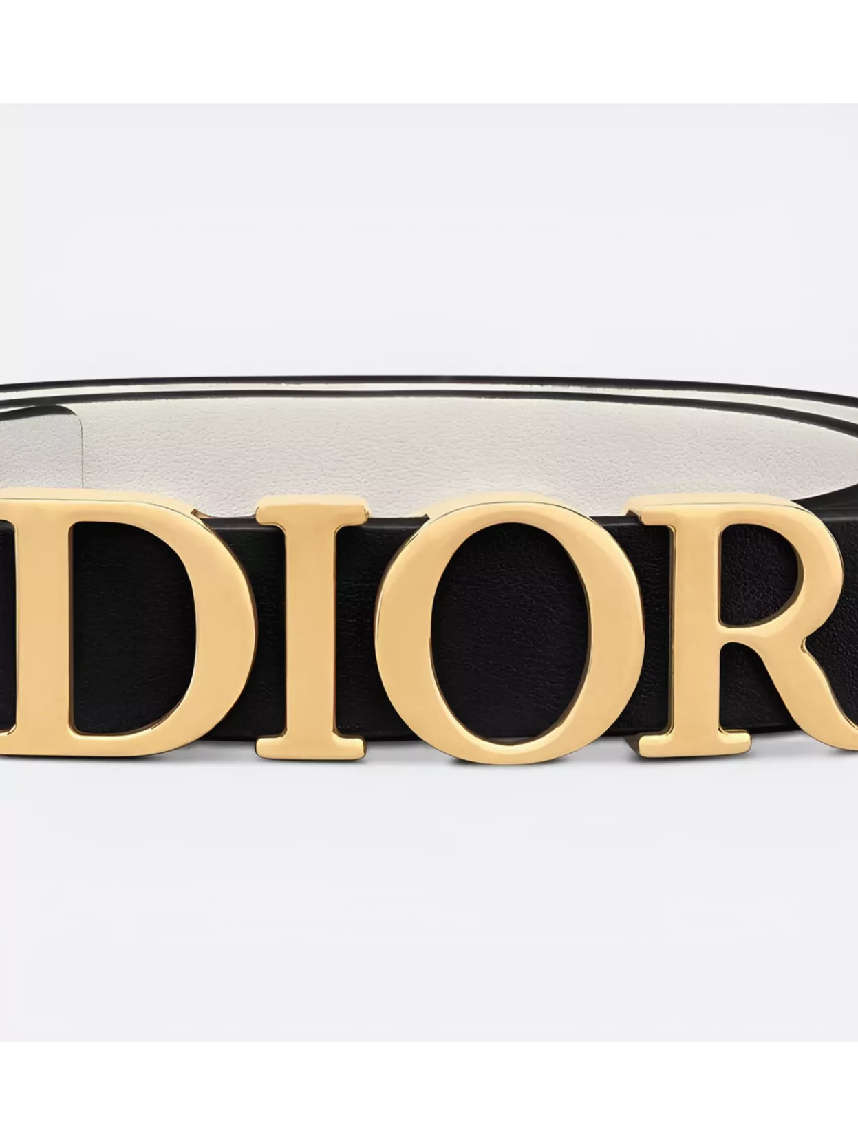 Christian Dior Adjustable Signature Reversible Belt