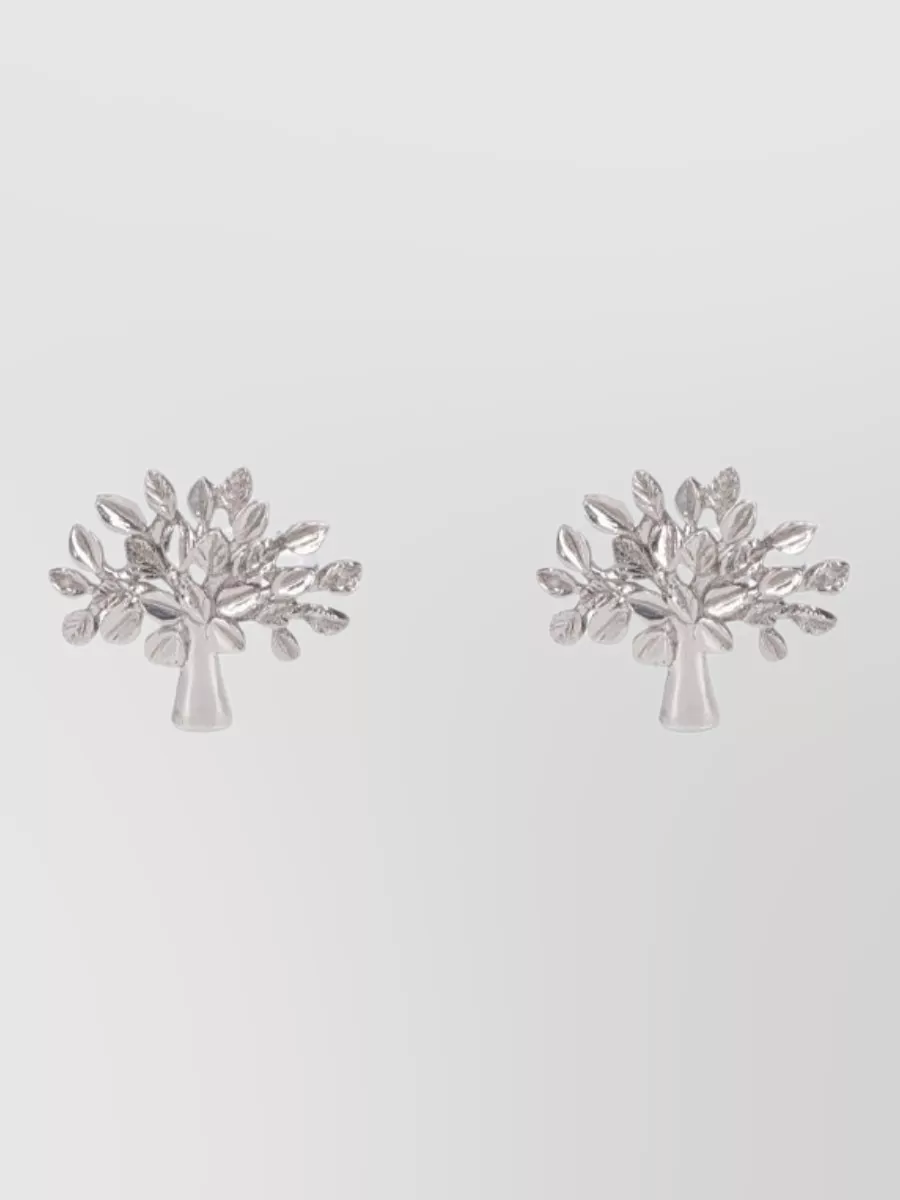 Mulberry sterling silver earrings