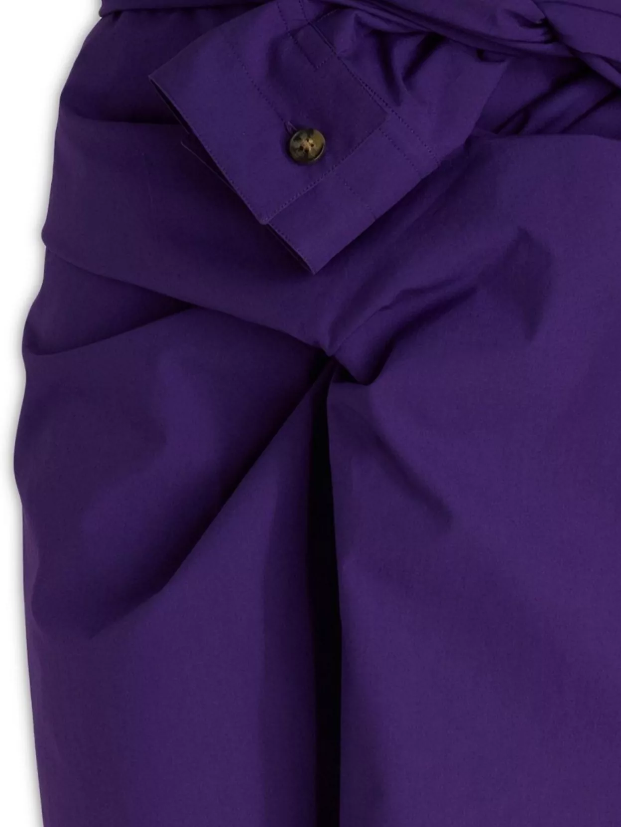 Quira Woman Midi Skirt Mauve Size 8 Cotton
