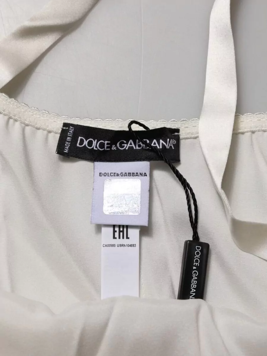 Dolce&Gabbana Silk Lace Tank Top