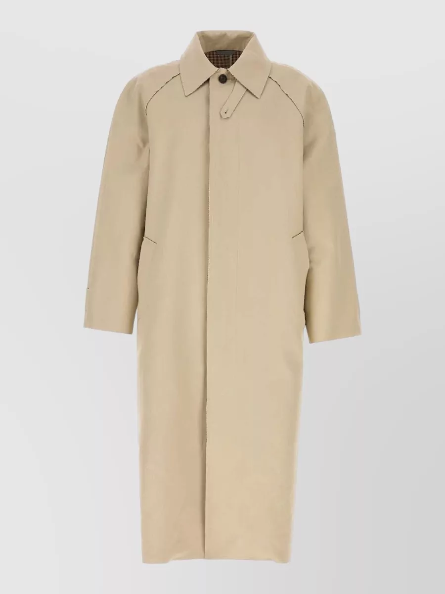 Balenciaga cotton trench coat