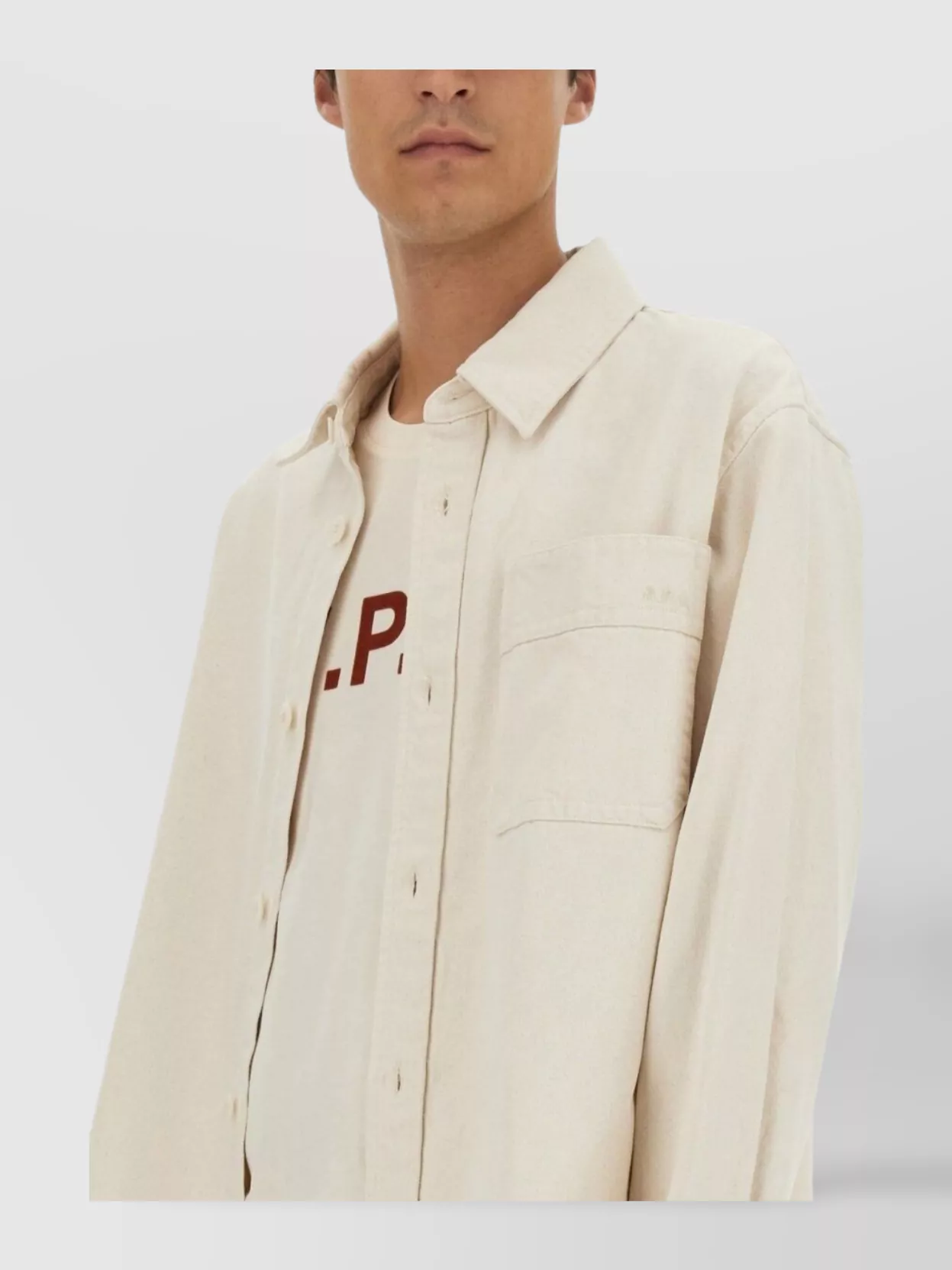 A.p.c. Pocket Shirt Long Sleeves