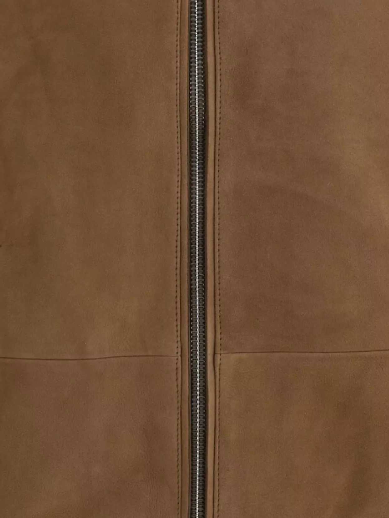 Shop Yves Salomon Bomber Jacket In Suede Lambskin