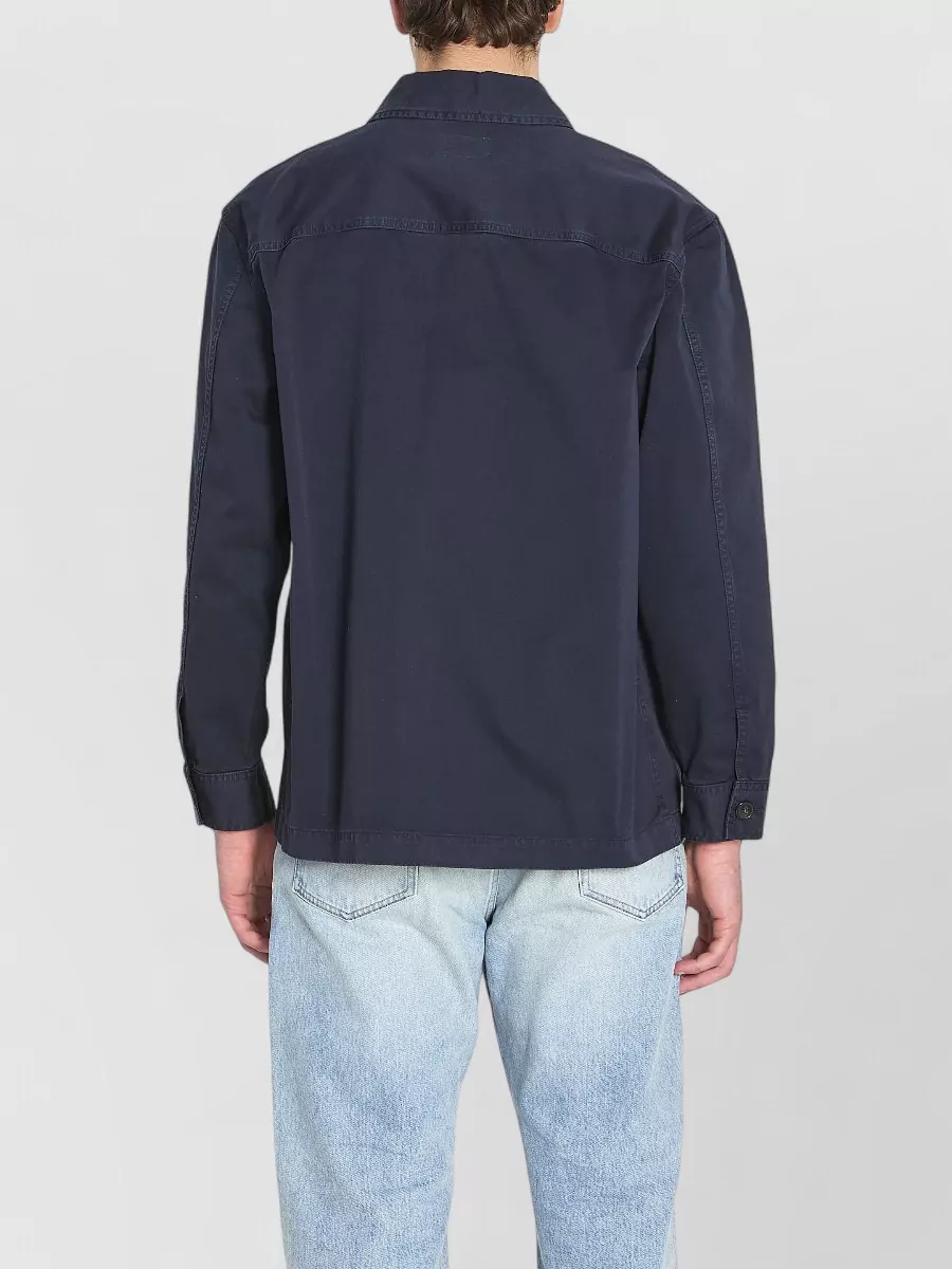 Saint Laurent Cotton Oversized Shirt Jacket
