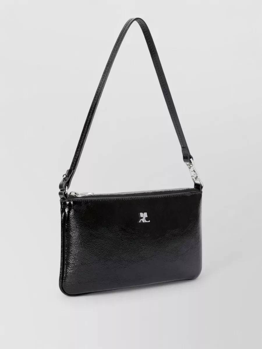 Courrèges Très Courrèges Leather Clutch Bag
