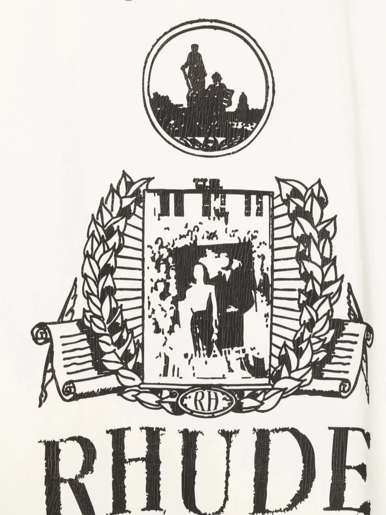 Rhude Relaxed Fit American Youth Graphic T-Shirt