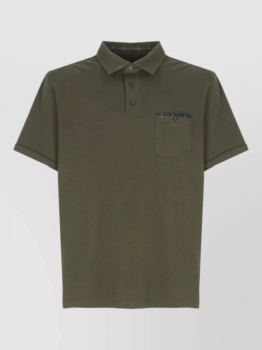 Barbour short-sleeve polo shirt