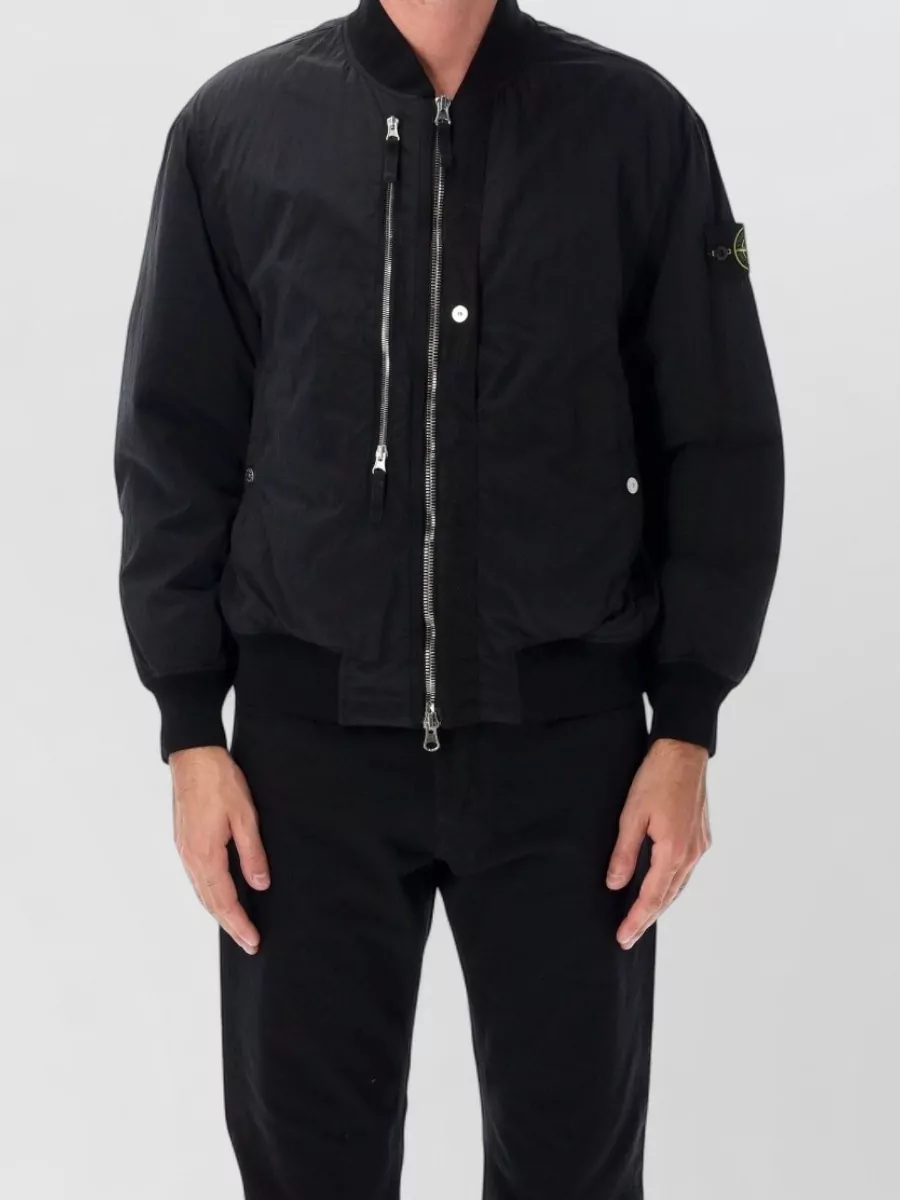 Stone Island nylon bomber jacket