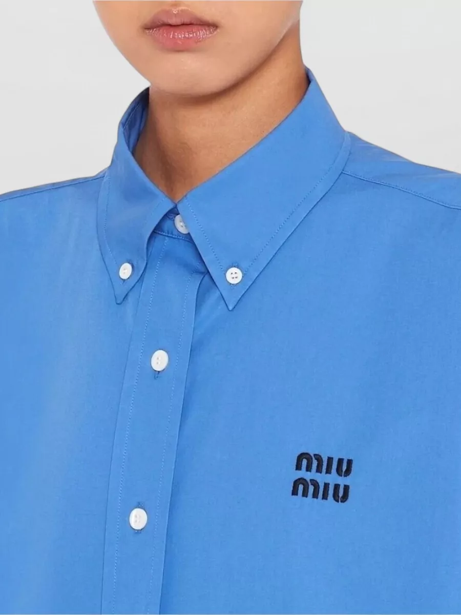 Miu Miu Oversized Poplin Shirt
