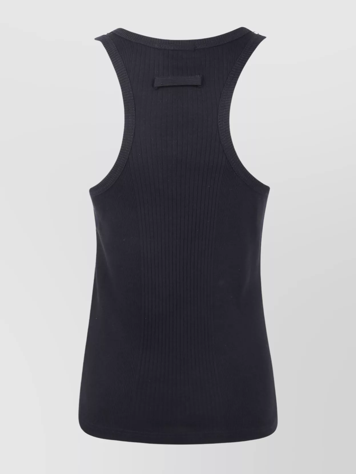 Jean Paul Gaultier Tank Top With With Overall Engraved In Black