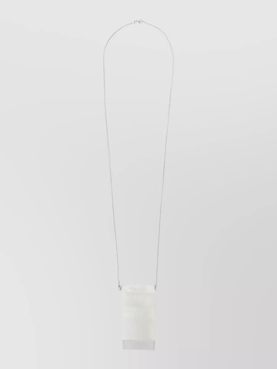 Rick Owens Brass Pendant Necklace