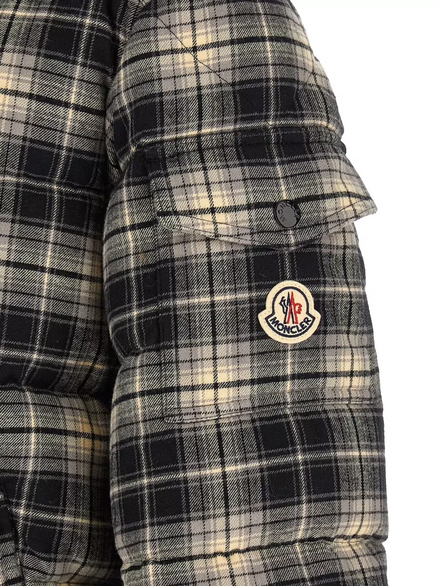 Moncler Checked Down Puffer Jacket