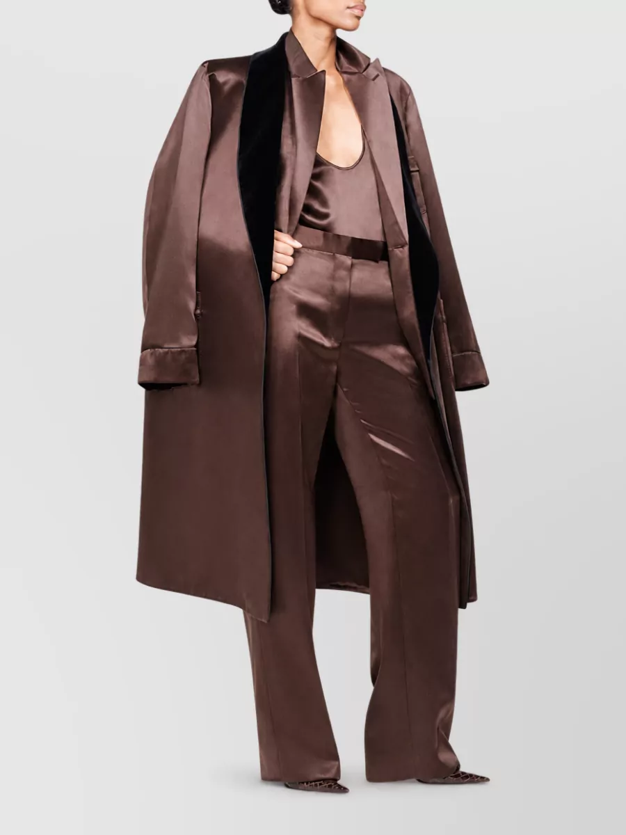 Tom Ford Silk Satin Double-Breasted Jacket