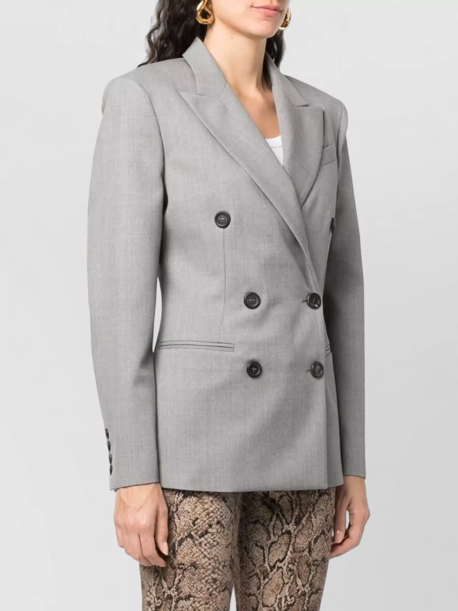 Armarium Virgin Wool Double-Breasted Blazer