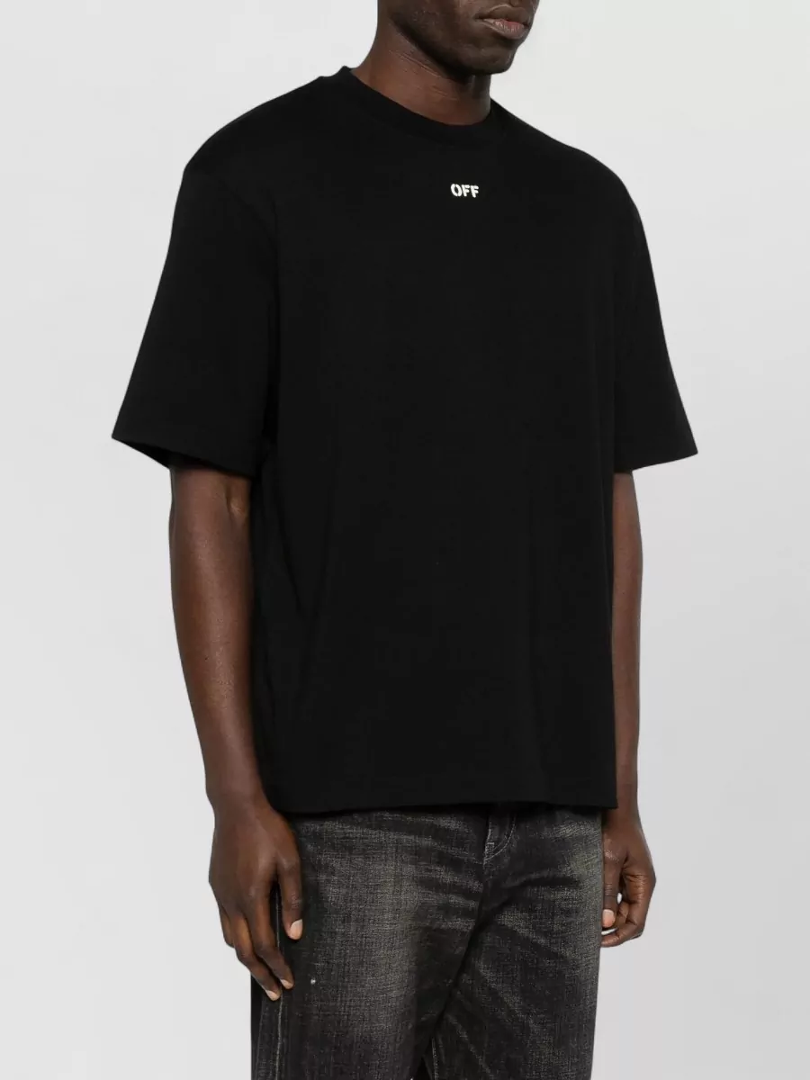 Off-White Skate Stamp Short Sleeve Crew Neck T-Shirt