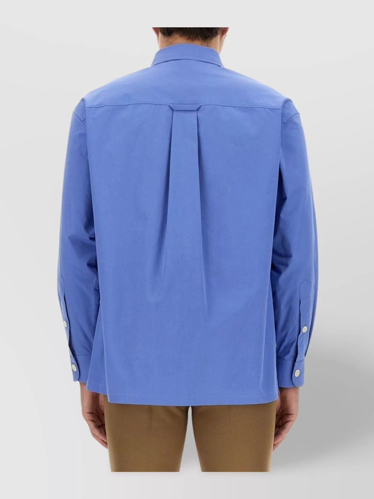 Gucci Cotton Shirt Featuring Embroidery Design