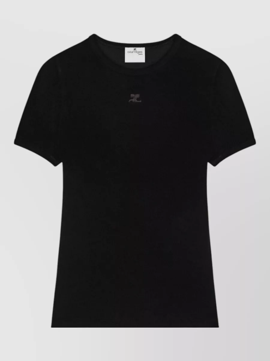 Courrèges slim-fit short-sleeve t-shirt