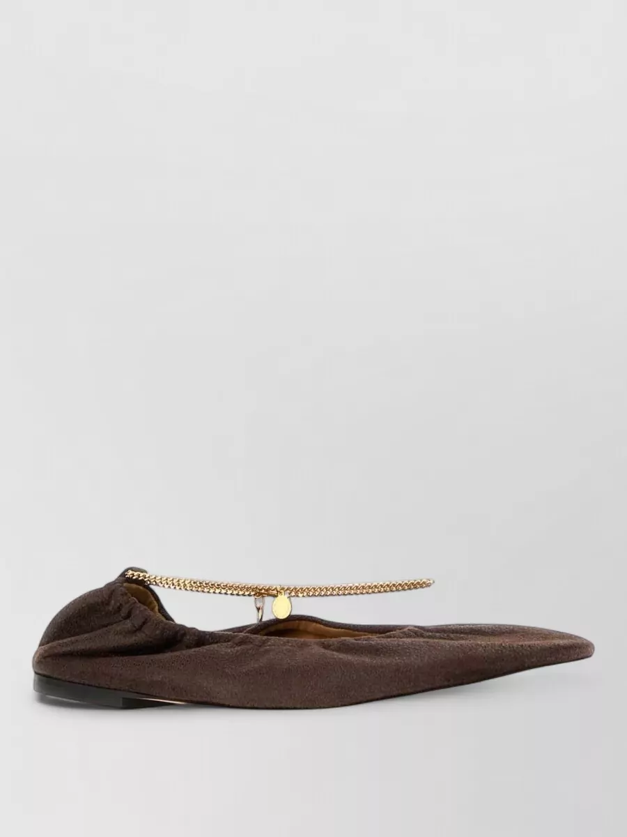 Stella Mccartney shaggy deer ballerina shoes