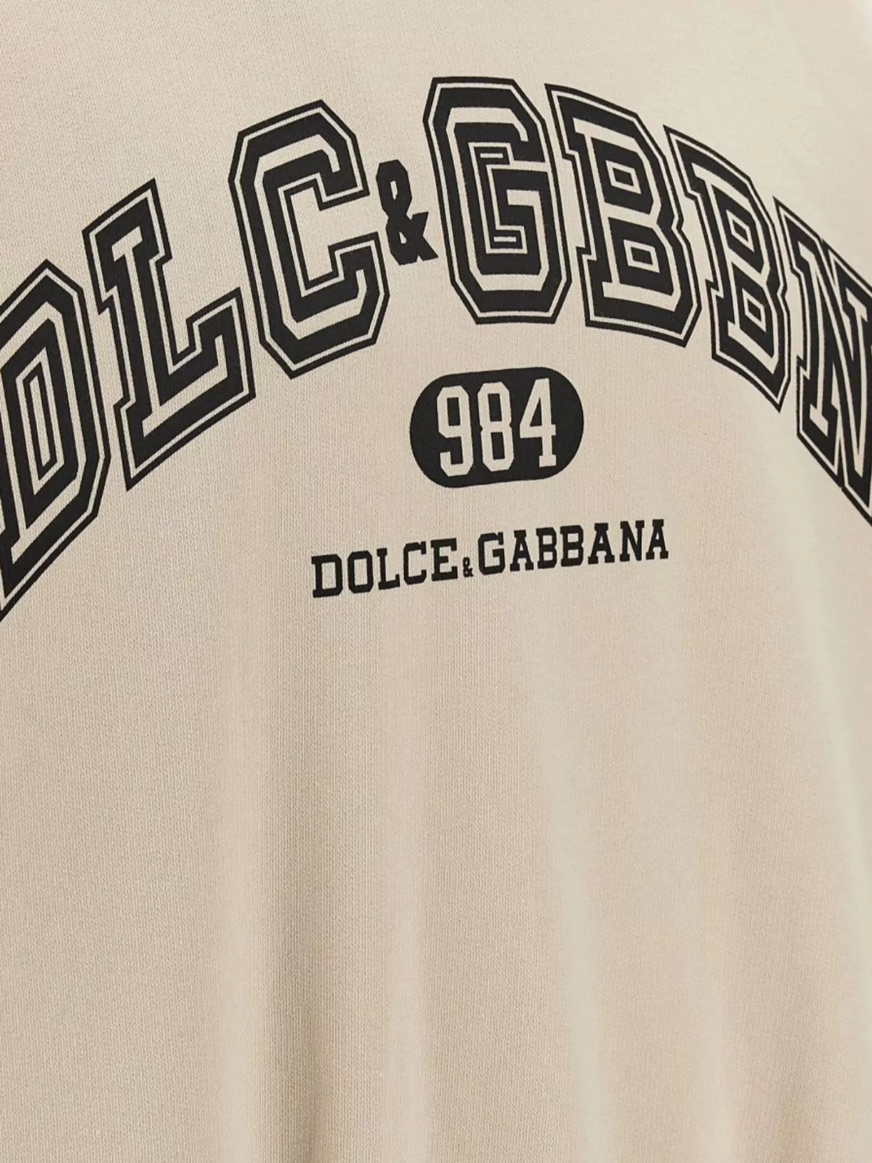 Dolce&Gabbana Hooded Sweatshirt Logo Print