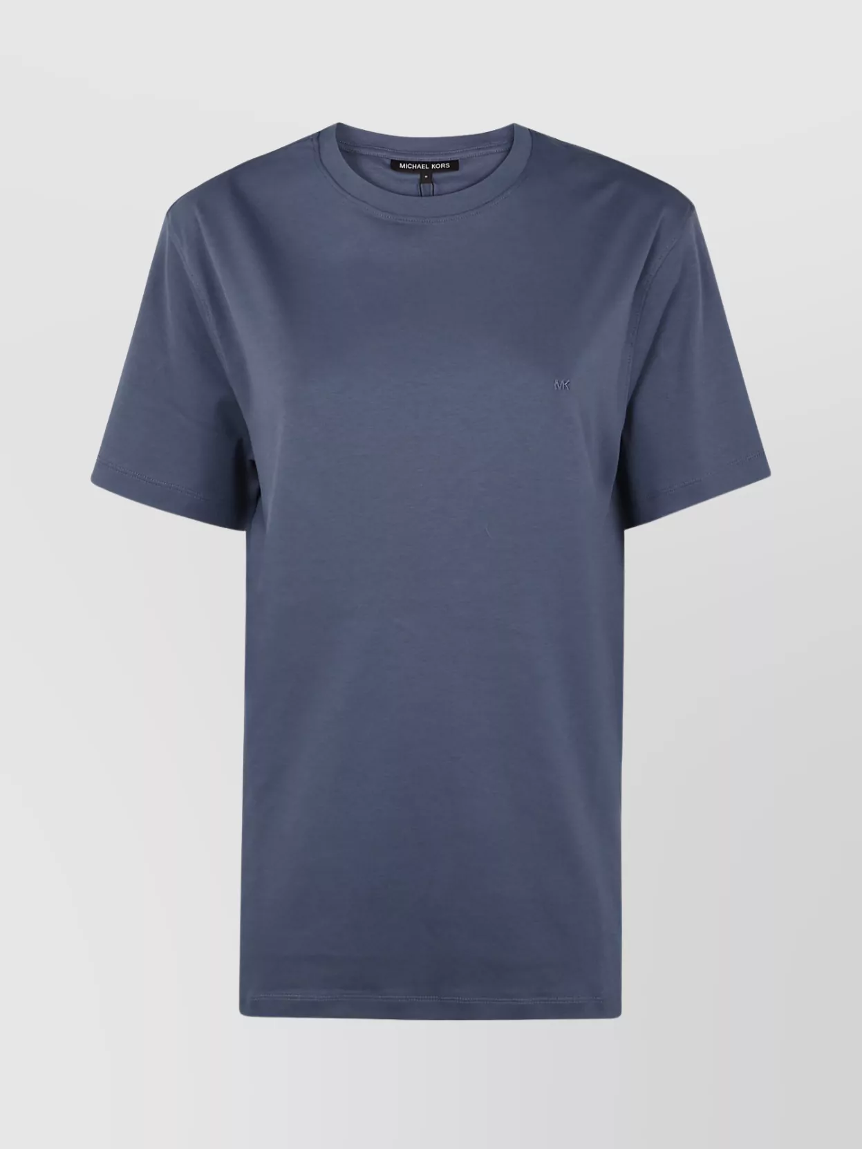 Michael Kors Essential Crewneck T-shirt Short Sleeves In Blue