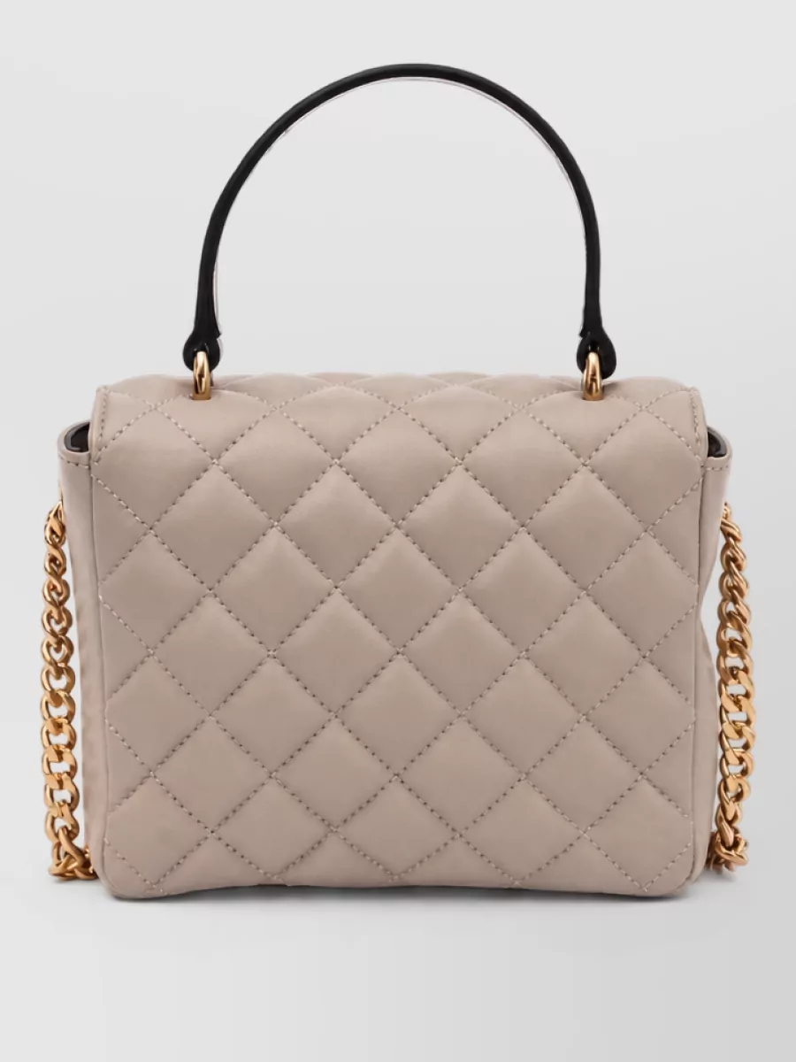 Versace Na Lamb Leather Clutch Bag