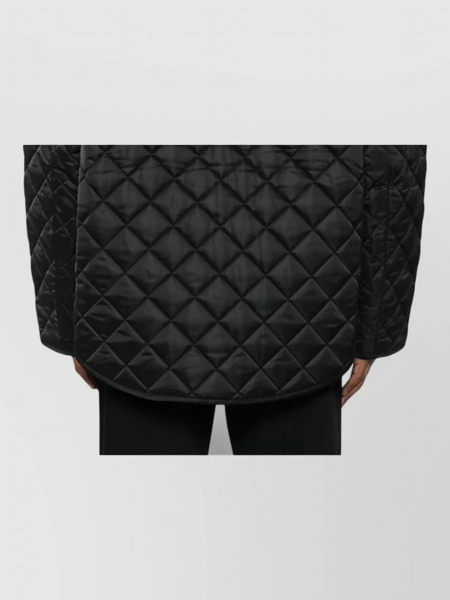 Totême Quilted Jacket Collared Neck Long Sleeves