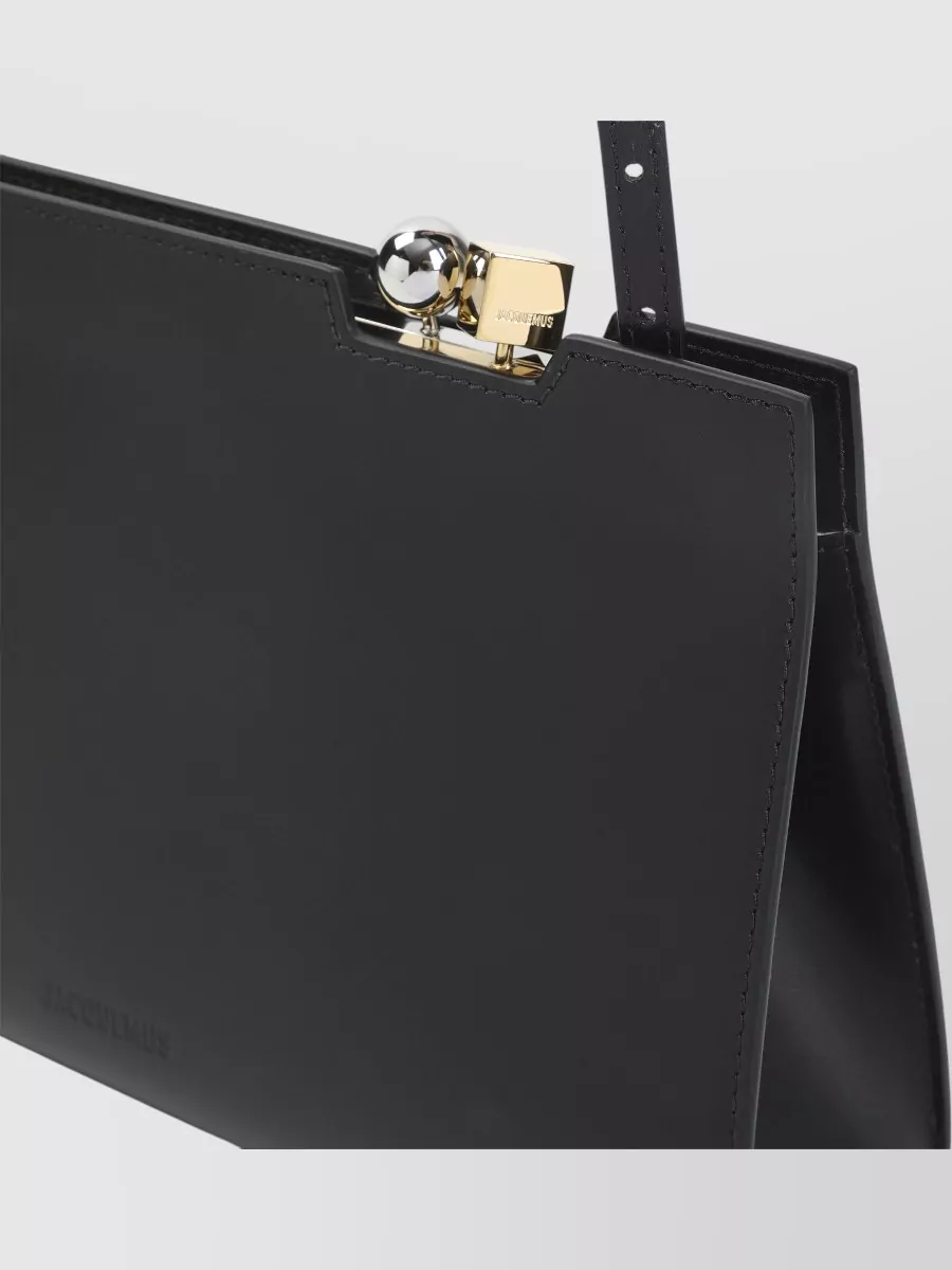 Jacquemus Le Salon Leather Shoulder Bag