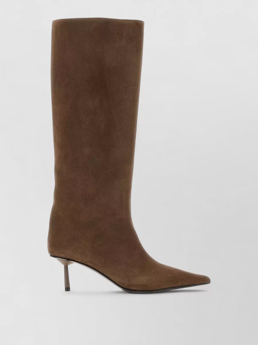 Le Silla Suede leather bella boots