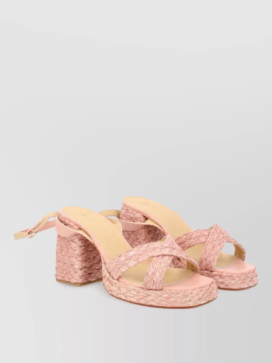 Castaner raffia sandals